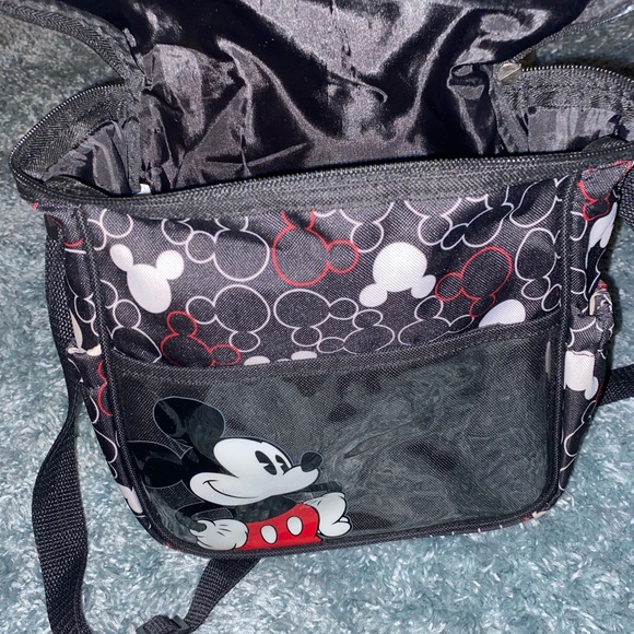 Disney Mickey Mouse Black and Red diaper Bag - Picture 2 of 9